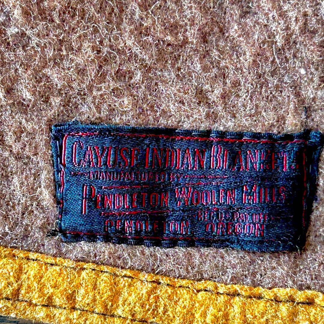 1930's Pendleton Cayuse Indian blanket, beacon pattern 1930's Pendleton Cayuse Indian blanket, beacon pattern