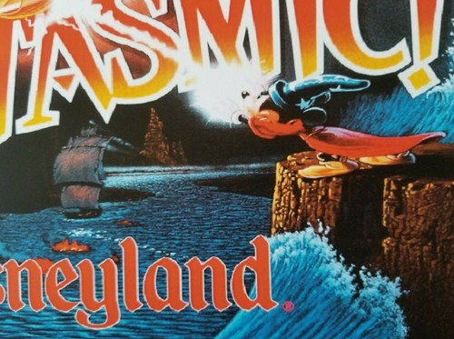 Disneyland Fantasmic Maleficent Fire Breathing Poster 13x19 Satin Print - Picture 5 of 7