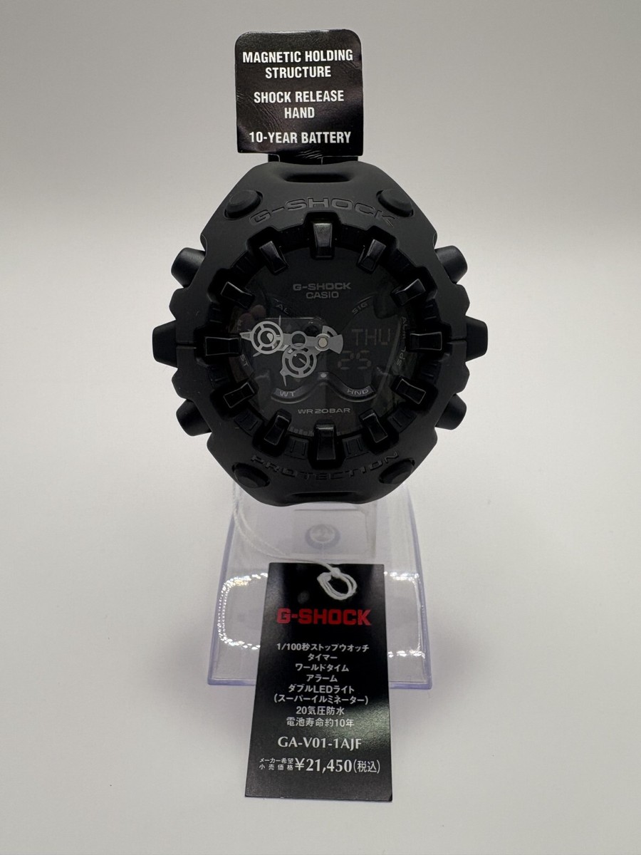 CASIO G-SHOCK GA-V01-1AJF Men's Watch Big Case Basic Black