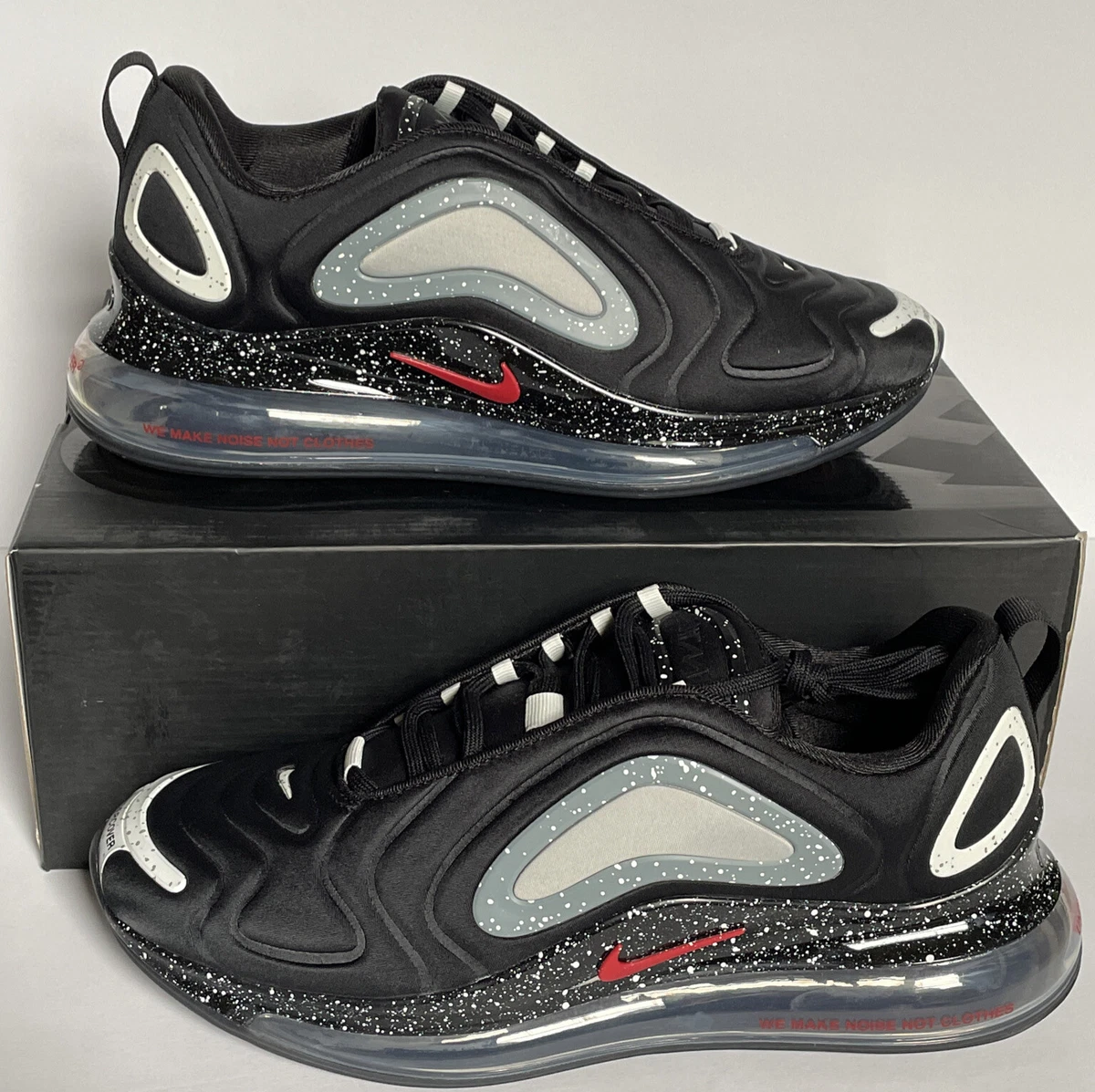 Pionero Joseph Banks Prima NIKE AIR MAX 720 X UNDERCOVER BLACK/RED SIZE 9 BRAND NEW W/BOX (CN2408-001)  | eBay