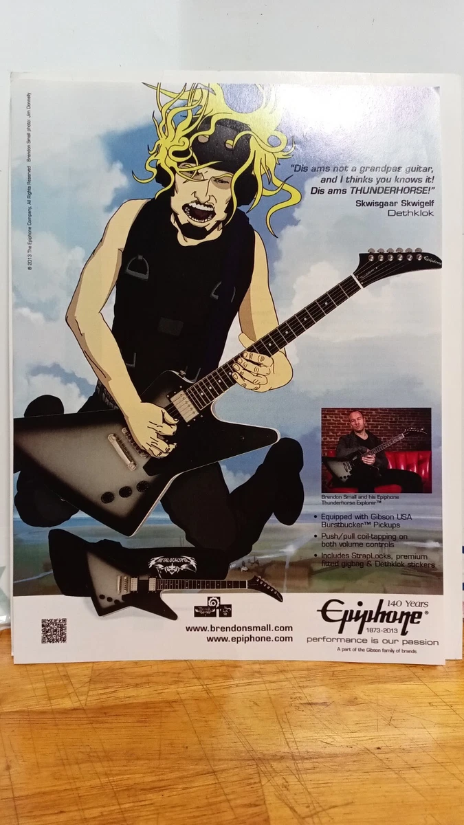Epiphone thunderhorse ebay deals