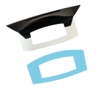 SCHUTZFOLIEN-LOEW Schutzfolie passend für Jura C3 - C8 - C9 Tassenablage /Abtropfblech /Tropfblech