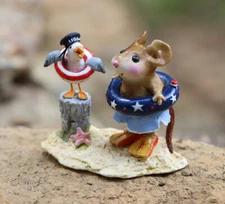 Wee Forest Folk M-691b Patriotic Pals (RETIRED)