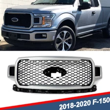 Front Radiator Grille Grill Assembly Iconic Silver Fit 2018-2020 Ford F-150 F150