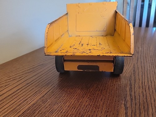 Nylint Dump Truck Vintage Orange Green Cab Pressed Steel Construction Toy 1970s - Picture 5 of 11