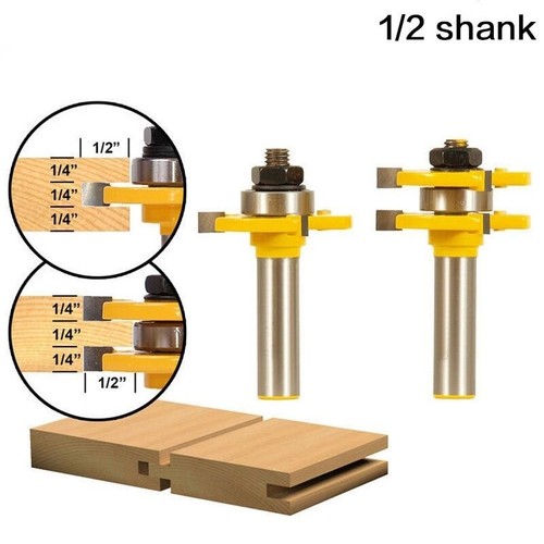 Wood Milling Cutter Flooring Knife 2pc 