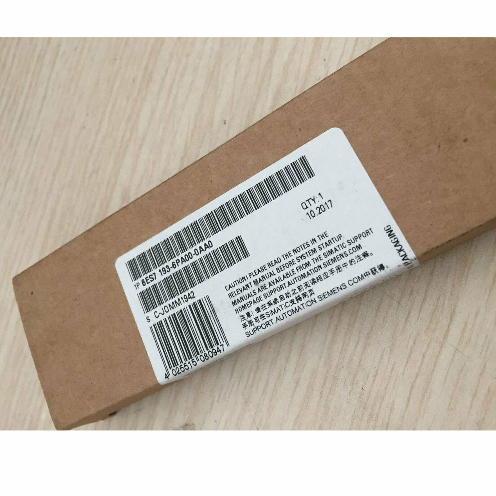 New In Box 1PC Module 6ES7193-6PA00-0AA0 6ES7 193-6PA00-0AA0 #F8