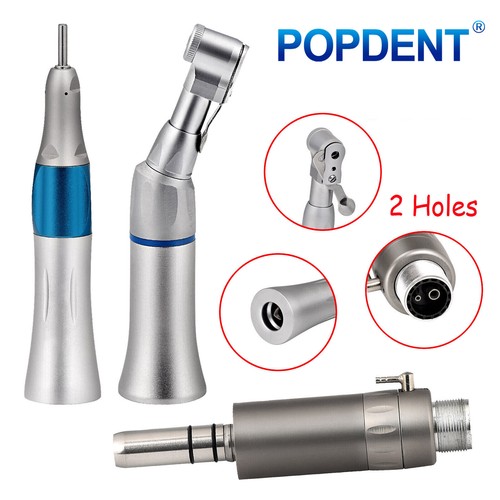 NSK Style Dental Slow Low Speed Handpiece Straight Contra Angle Air Motor 4/2H - Picture 3 of 127