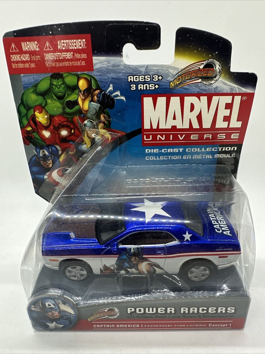 Maisto Marvel Universe Power Racers Captain America Dodge - Main Image