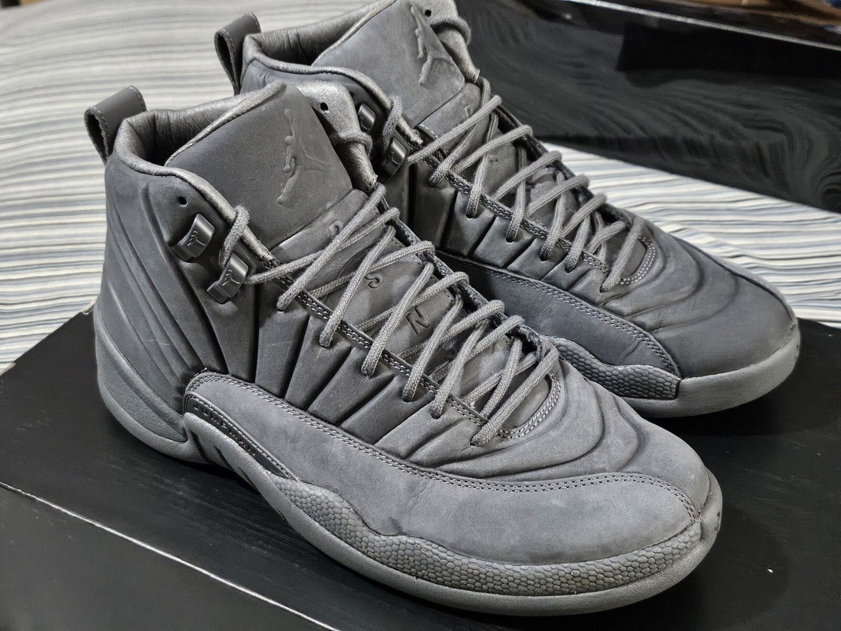 NIKE AIR JORDAN 12 PSNY RETRO GREY SZ 10 OG NOT OLIVE
