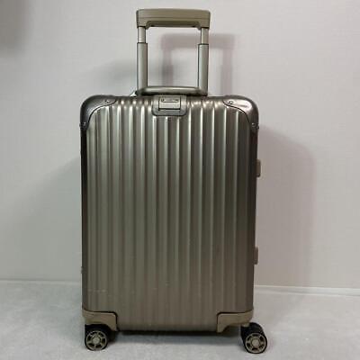 Rimowa Topas Titanium Cabin 32L Gold 4-wheels Carry Case Rimowa Topas Titanium Cabin 32L Gold 4-wheels Carry Case