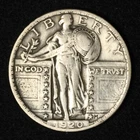 1920 25c Standing Liberty Quarter - Free Shipping USA