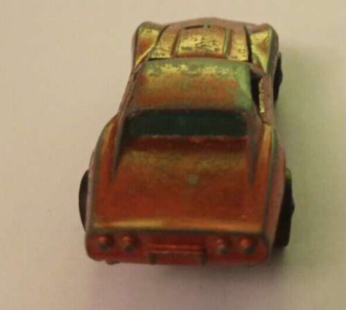 VERY RARE VINTAGE HOT WHEELS MATTEL REDLINE CUSTOM CORVETTE GOLD 1967 HONG KONG - Picture 4 of 10