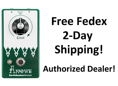 New Earthquaker Devices Arrows V2 Pre-Amp Booster Guitar Effects Pedal