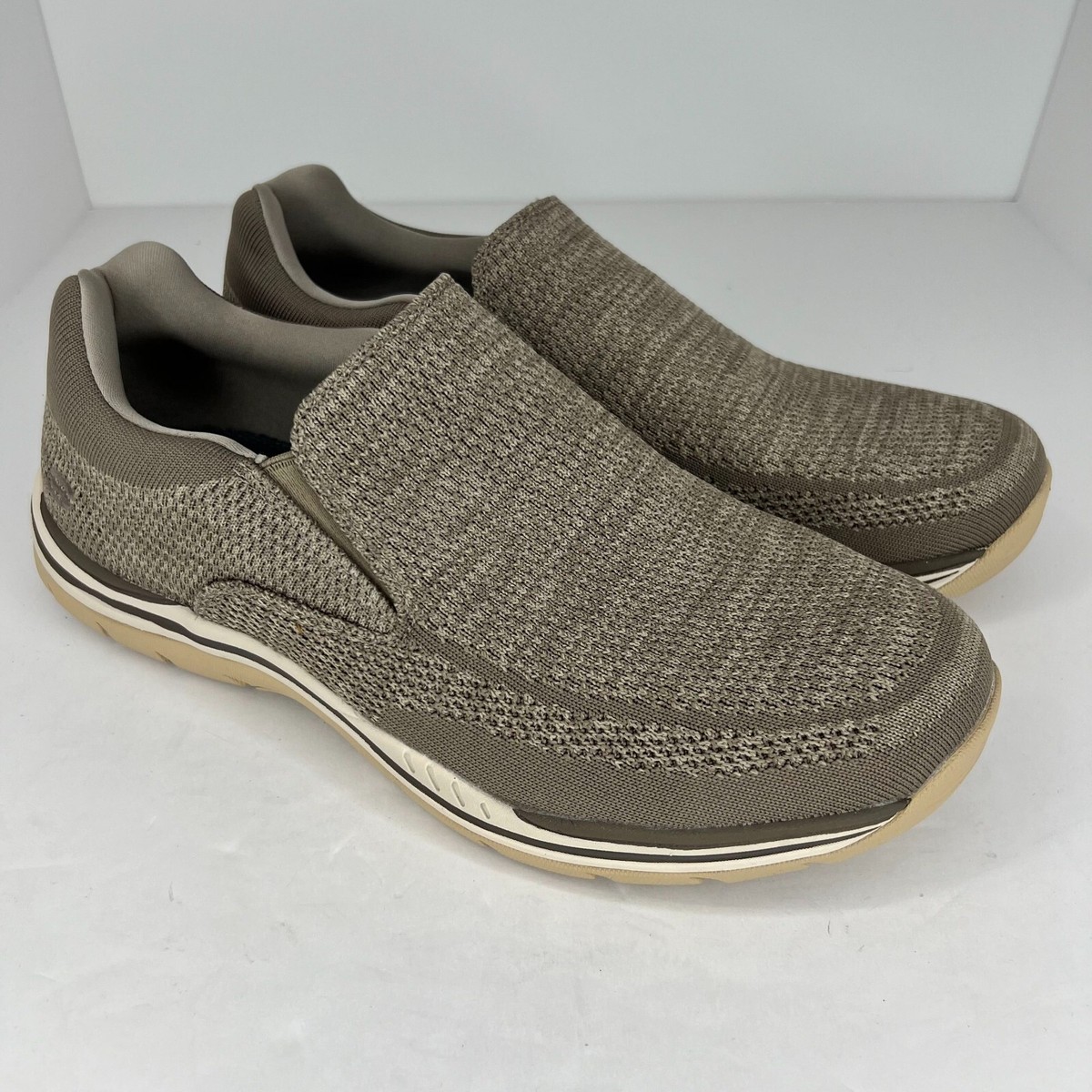 Skechers Slip On Air Cooled Memory Foam Sneakers Mens 10.5 Black 65086EWW Shoes Free Shipping! Skechers Work Men main image 2