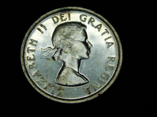 VINTAGE COIN 1958 CANADA CANADIAN UNCIRCULATED SILVER DOLLAR