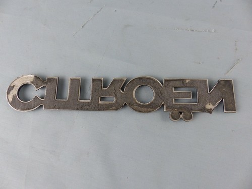 CITROEN EVASION insigne emblème logo sigle monogramme hayon coffre en alu - Imagen 2 de 2