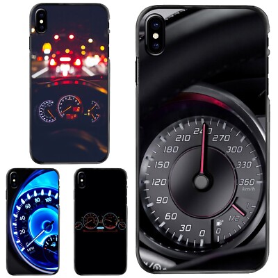 For Apple iPhone SE 11 12 13 14 15 16 lights night Car Dashboard Protective Case