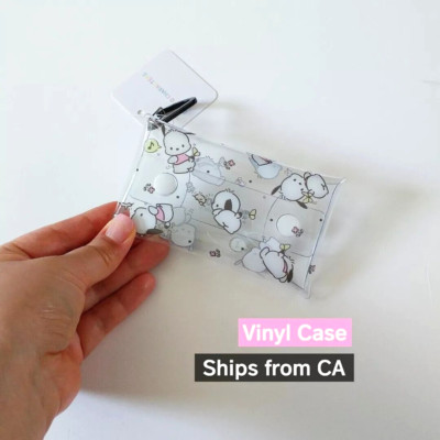 Sanrio Pochacco mini Clear Vinyl Case / ships from CA