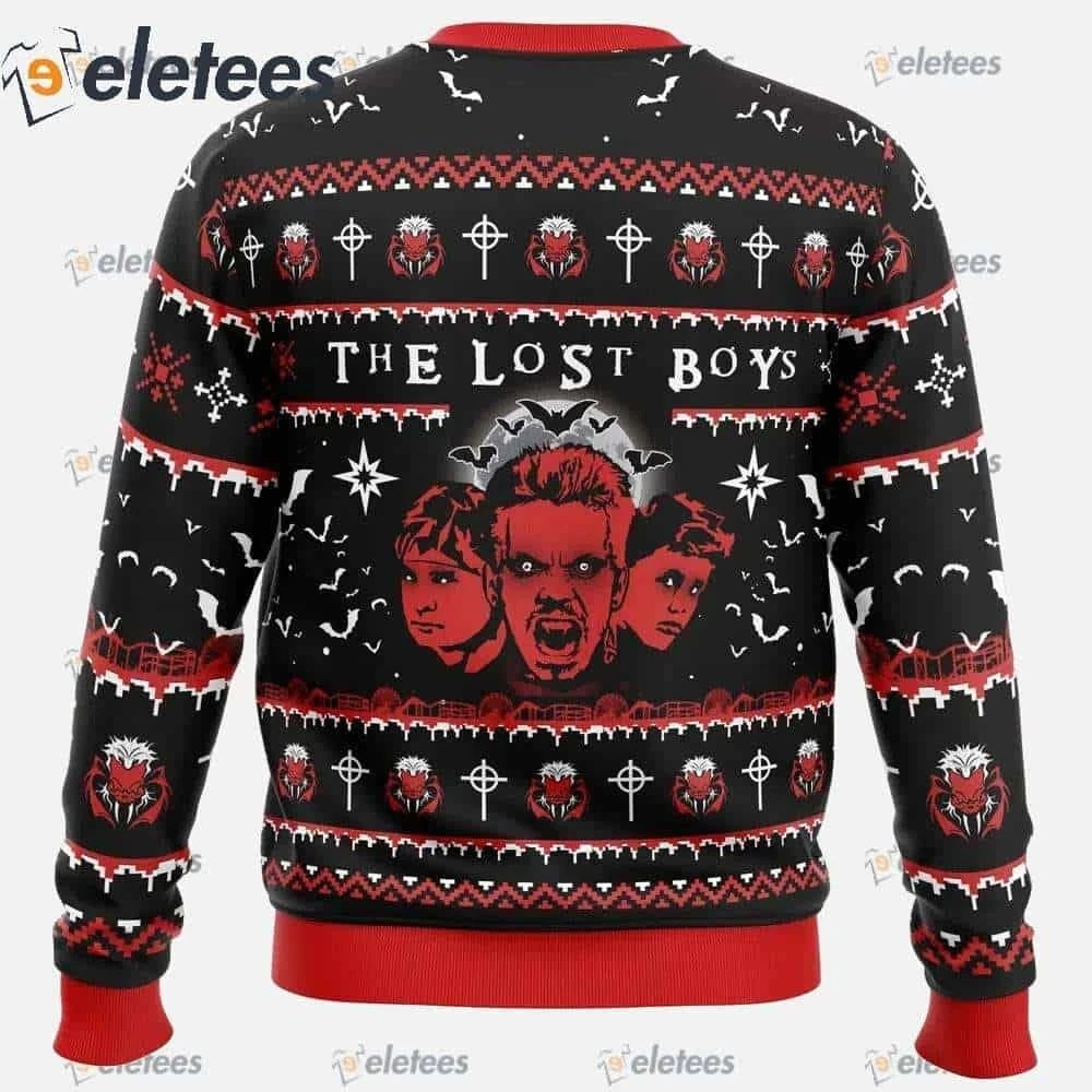 Half Vampire The Lost Boys Ugly Christmas Sweater GC3P79HF