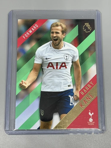 Harry Kane 2017-18 Topps Premier League Gold Green #129 Tottenham Hotspur