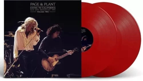 Page & Plant - Going To California Vol 2 2xLP Red Vinyl Gatefold Ltd 1000 Copies - Image 4 of 4