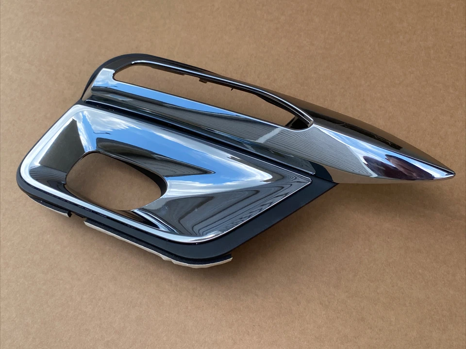 Se adapta a Infiniti QX80 2015-2017 parachoques delantero pasajero luz antiniebla bisel rejilla Foto 2 de 3