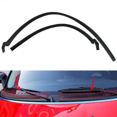 LHD Windshield Cowl Cover Apron Seal Trim Strip For Mini Cooper R55 R56R57 07-15