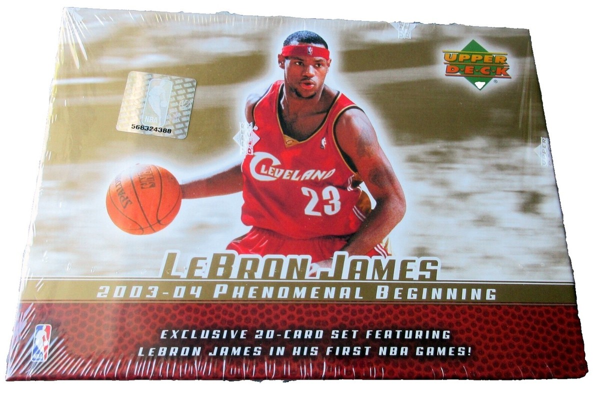 NBA カード2003-04 UPPER DECK LEBRON JAMES 2003-04 Upper Deck Box Set #28 Lebron James ROOKIE RC PSA 10
