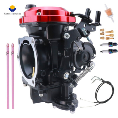 High Performance Carburetor CV 40mm & 35'' Throttle Cable For  Touring 1988-2016