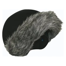 Grey Fur Coolcasc Helmet Covers Stretch Fit Ski Snowboard Skate Best Gift Idea 