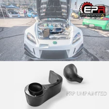 For Honda S2000 AP1 FRP Unpainted JS Style Air Box & Air Tunnel Parts 2Pcs