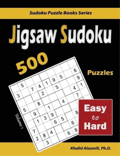 Thumbnail - Khalid Alzamili Jigsaw Sudoku (taschenbuch) Sudoku Puzzle Books