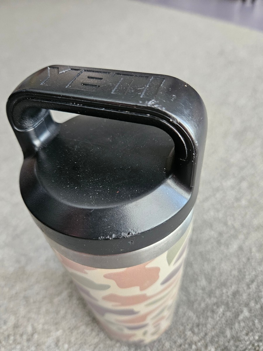 Camo Yeti Rambler 18 Oz Bottle with Lid - Old School Camo
