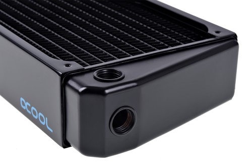 Radiateur Alphacool NexXxoS XT45 plein cuivre X-Flow 480 mm - Photo 3/5