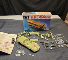 Palmer 1973 Vette Corvette 454 Convertible Model Kit 7311-100 Incomplete