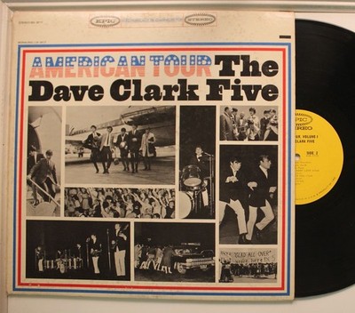 The Dave Clark Five Lp American Tour On Epic - Vg+ To Vg++ / Vg++