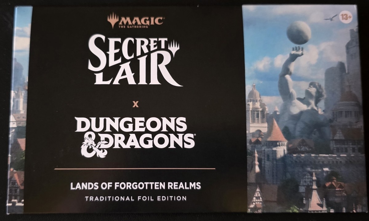 MTG Secret Lair x Dungeons & Dragons: Lands of the Forgotten