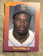 Ken Griffey Jr. #131 1989 Classic RC Rookie HOF Mint Orange Top Purple Bottom