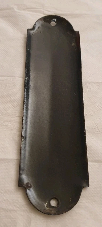 Plaque de Propreté BOUILLON KUB  Années 20 Edmond Jean  20 X 5,5 cm/ No Maggi - Photo 4/4