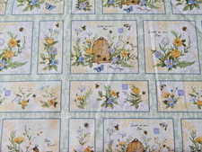 BTY ""SWEET AS CAN BEE" PRINT COTTON FABRIC