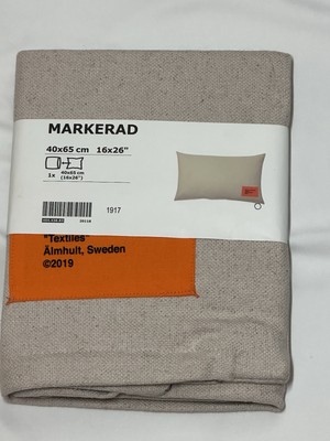Markerad IKEA Virgil Abloh Canvas Pillow Cover | eBay