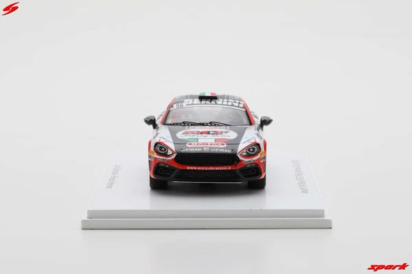 Spark S5988 1:43 Abarth 124 Rally Monte Carlo 2019 Modellauto, Mehrfarbig-image