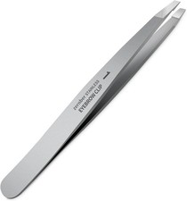 Eyebrow Hair Removal Tweezers,Slant Tweezer Handmade Professional Eyebrow Facial