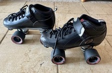 Sure-Grip Boxer Black Adult Men's Roller Skates