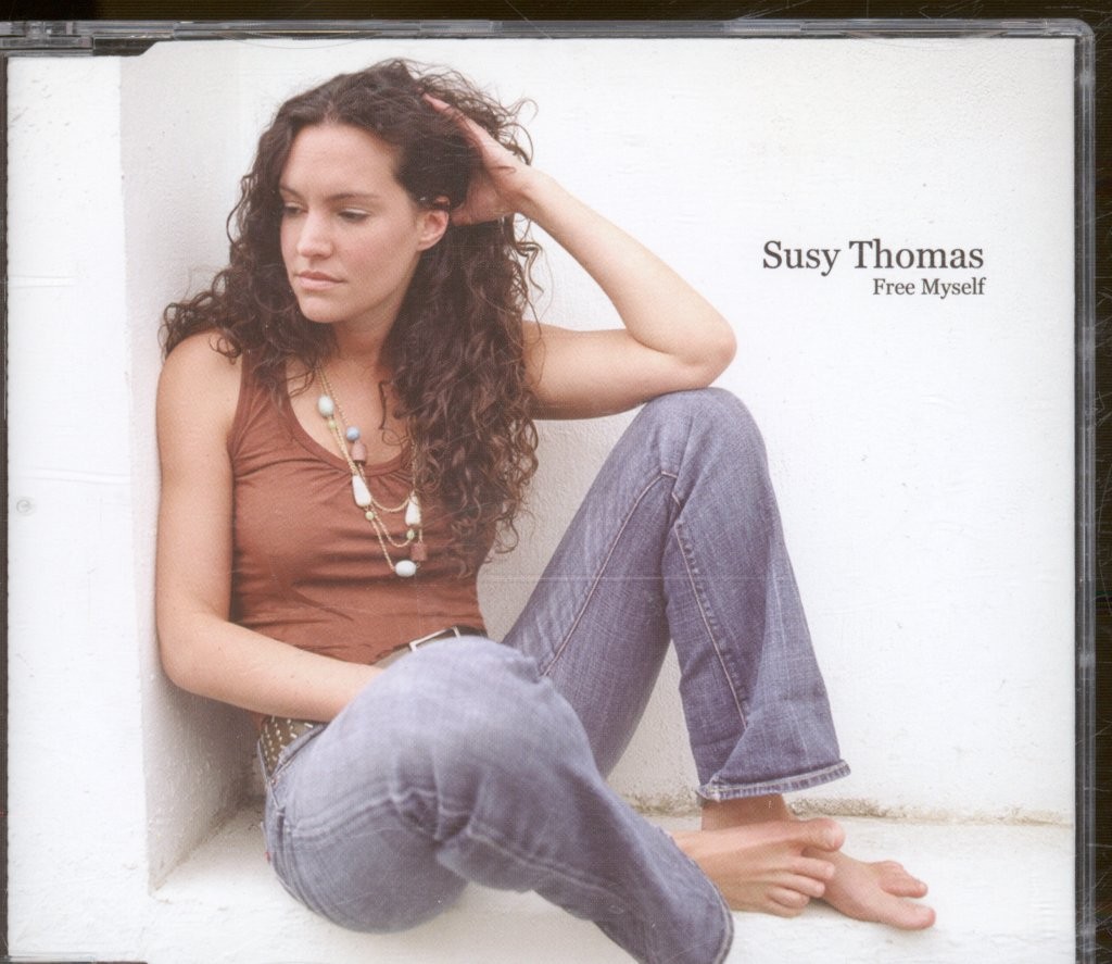 Susy Thomas Free Myself CD UK Season 2006 single. Has info sticker on reverse