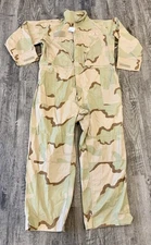 US Army Coveralls Size XXL Tan Desert Camo DCU Mechanics Cold Weather Coveralls