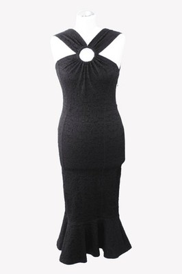 Opening Ceremony Damen Kleid Gr. 36 Schwarz Shiftkleid Shirtkleid Dress