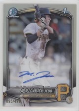 2025 Bowman Chrome Prospect Auto Refractor 95/499 Mitch Jebb #CPA-MJ Auto 3a1