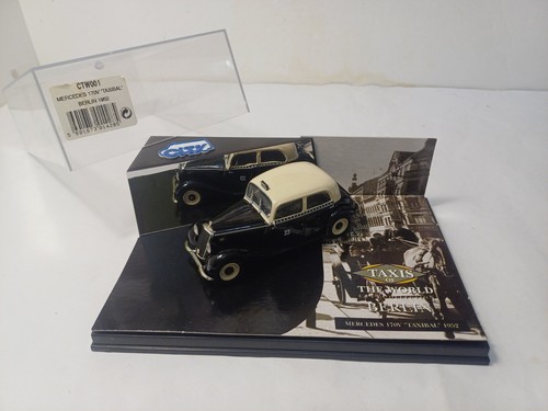 City Models 1/43 Scale CITY MERCEDES 170V TAXI BERLIN 1952 1/43 CTW001 VITESSE - Picture 1 of 7